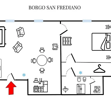 Boccaccio Elegant In Oltrarno Apartment *